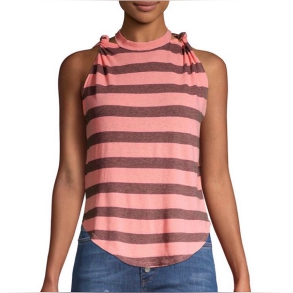 Free People Tops - We The Free Knotted Tank Tee